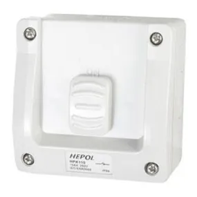 10A Weatherproof 1 Gang Surface Switch Ip66** | Plugs & Sockets - Surface Switches