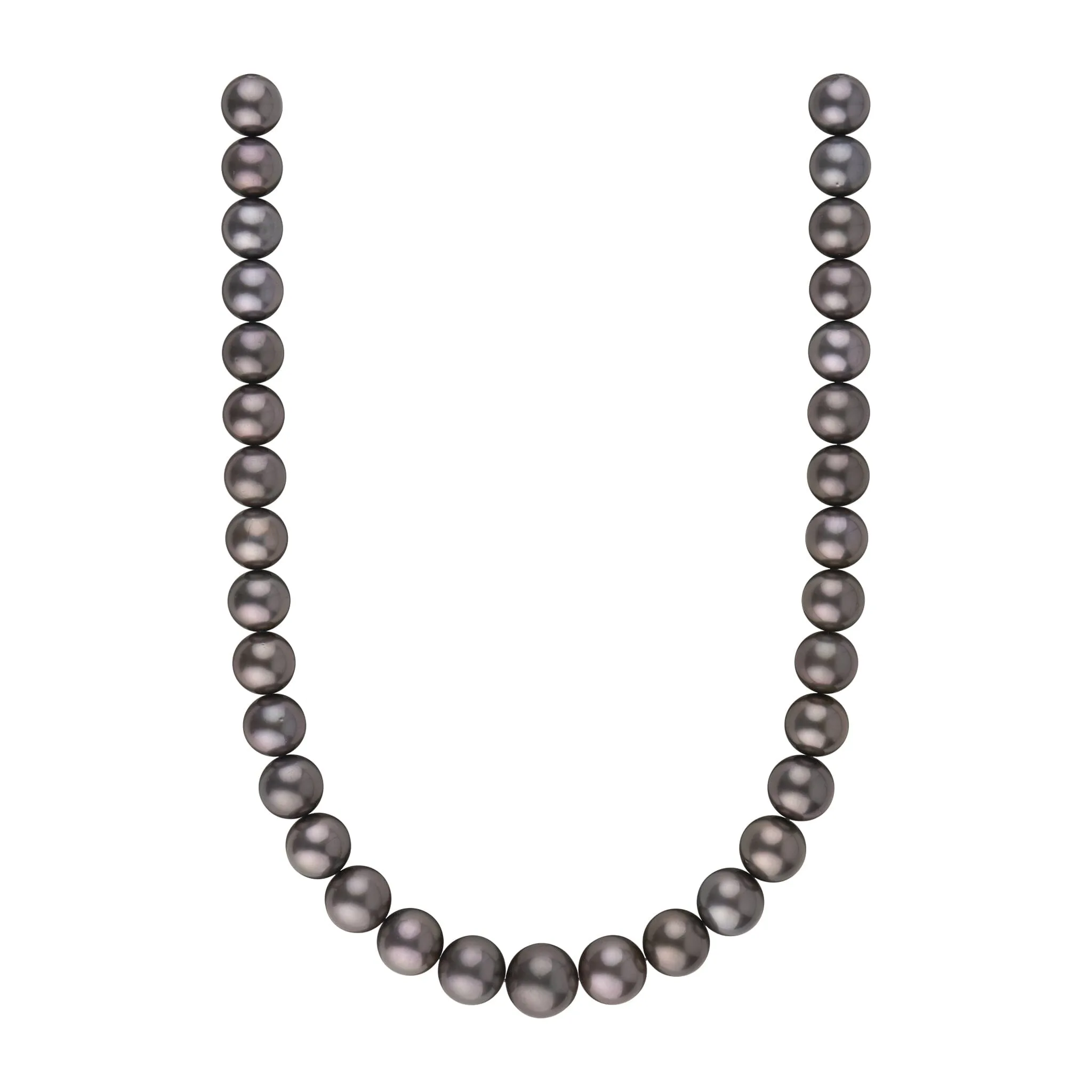 12.0-14.6 mm AA /AAA Tahitian Round Pearl Necklace