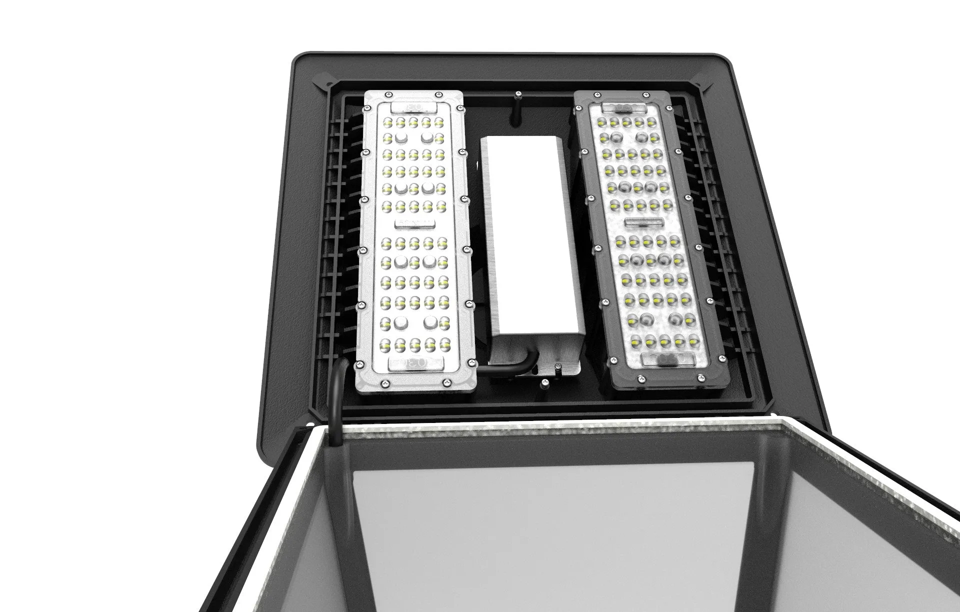 120W LED Post Top Lantern