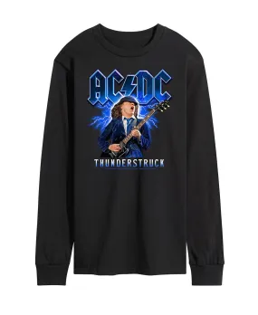 ACDC Thunderstruck AIRWAVES Men's Long Sleeve T-Shirt, Black