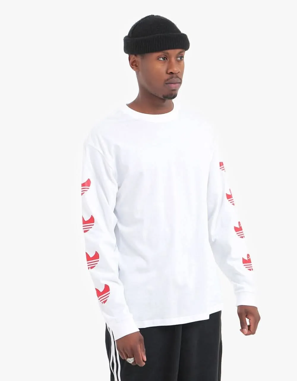 adidas G Shmoo L/S T-Shirt - White