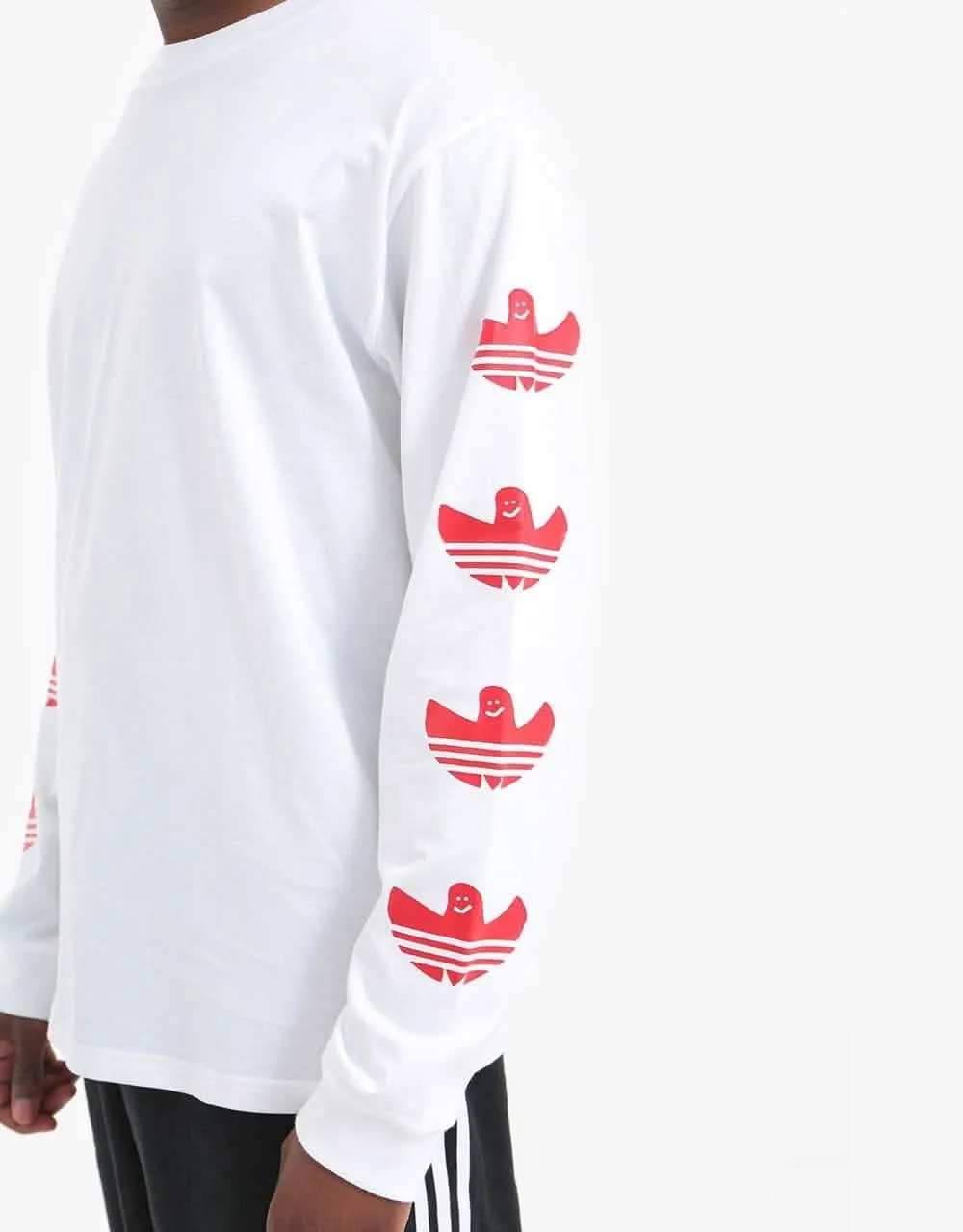 adidas G Shmoo L/S T-Shirt - White