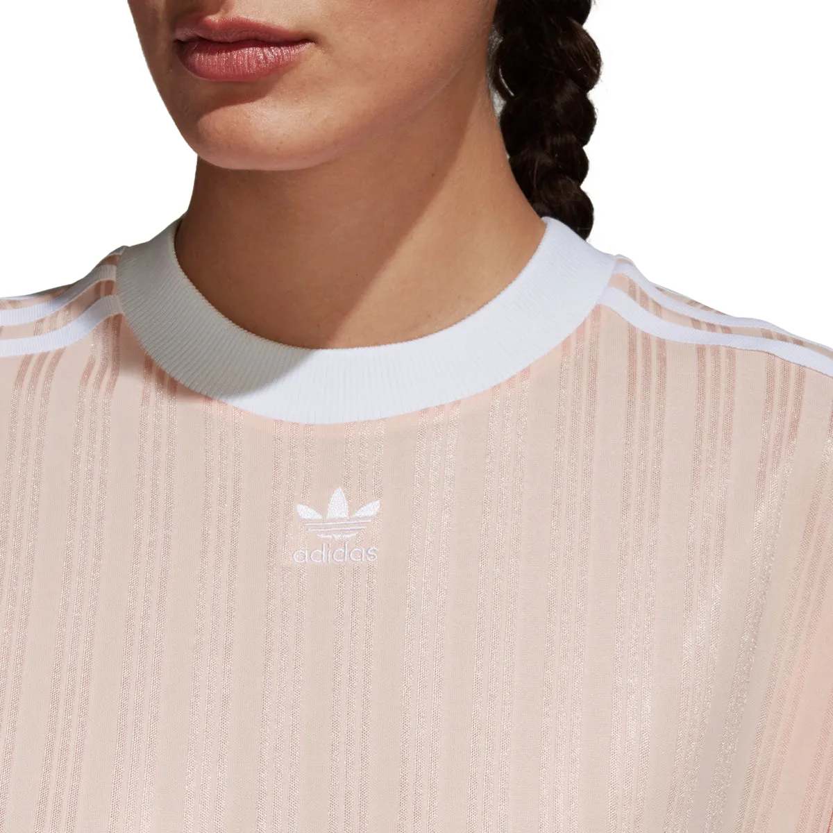 Adidas Women's Originals Trefoil Dress Pink/White