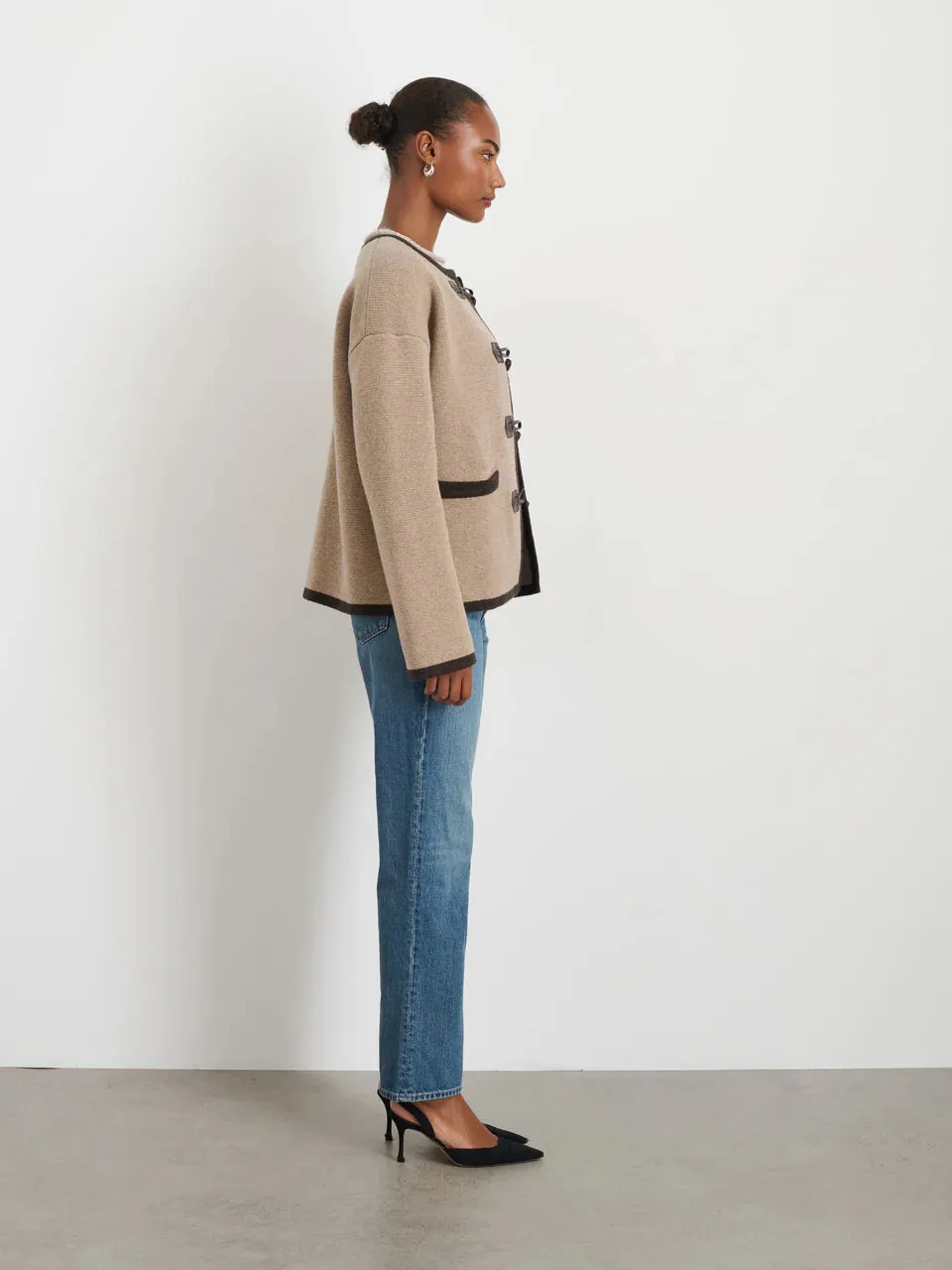 Alex Mill - Aubree Sweater in Merino Wool (Oatmeal)