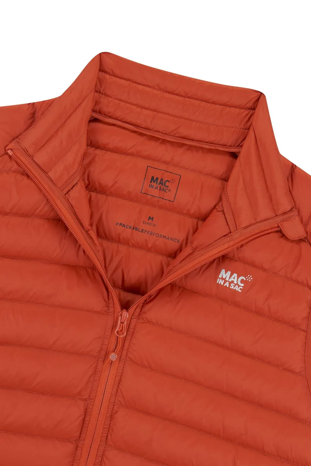 Alpine - Packable Men's Down Gilet - Burnt Orange