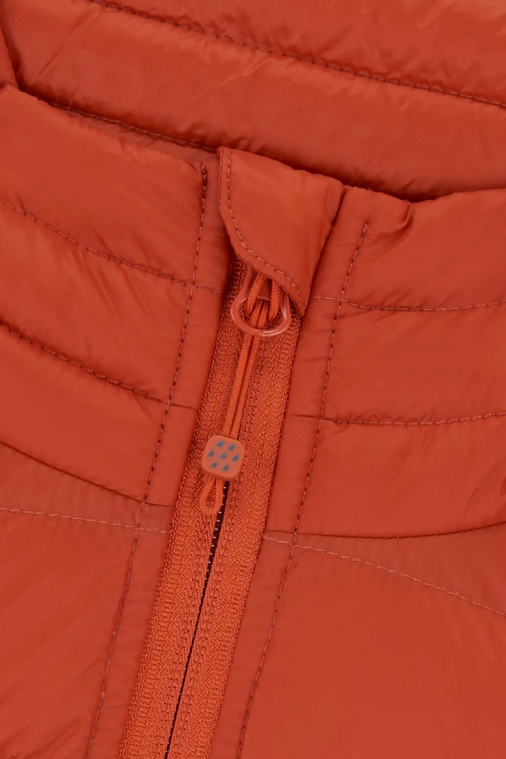 Alpine - Packable Men's Down Gilet - Burnt Orange