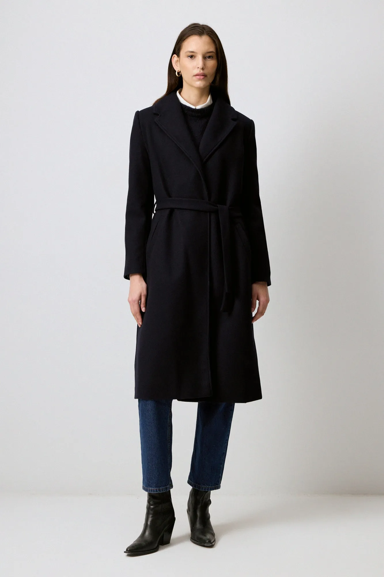 BELT DETAIL CACHET COAT