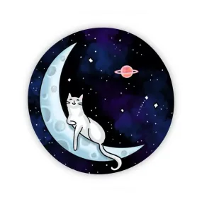 Big Moods Vinyl Sticker - Space Cat