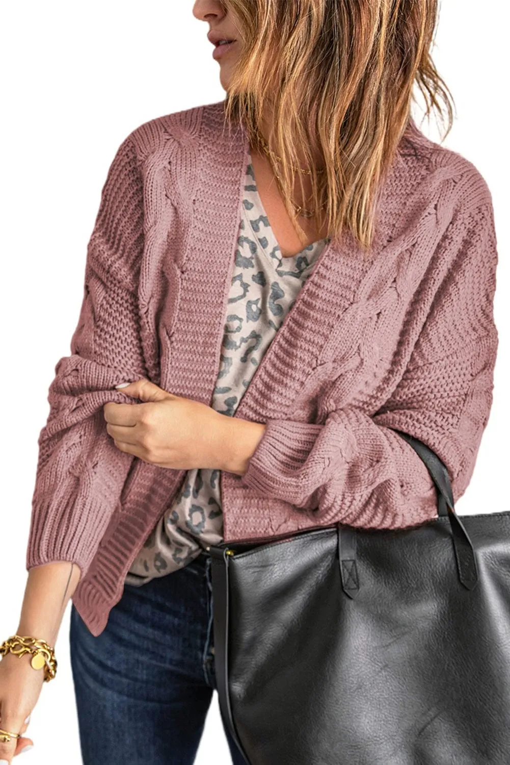 Black Knit Cardigan