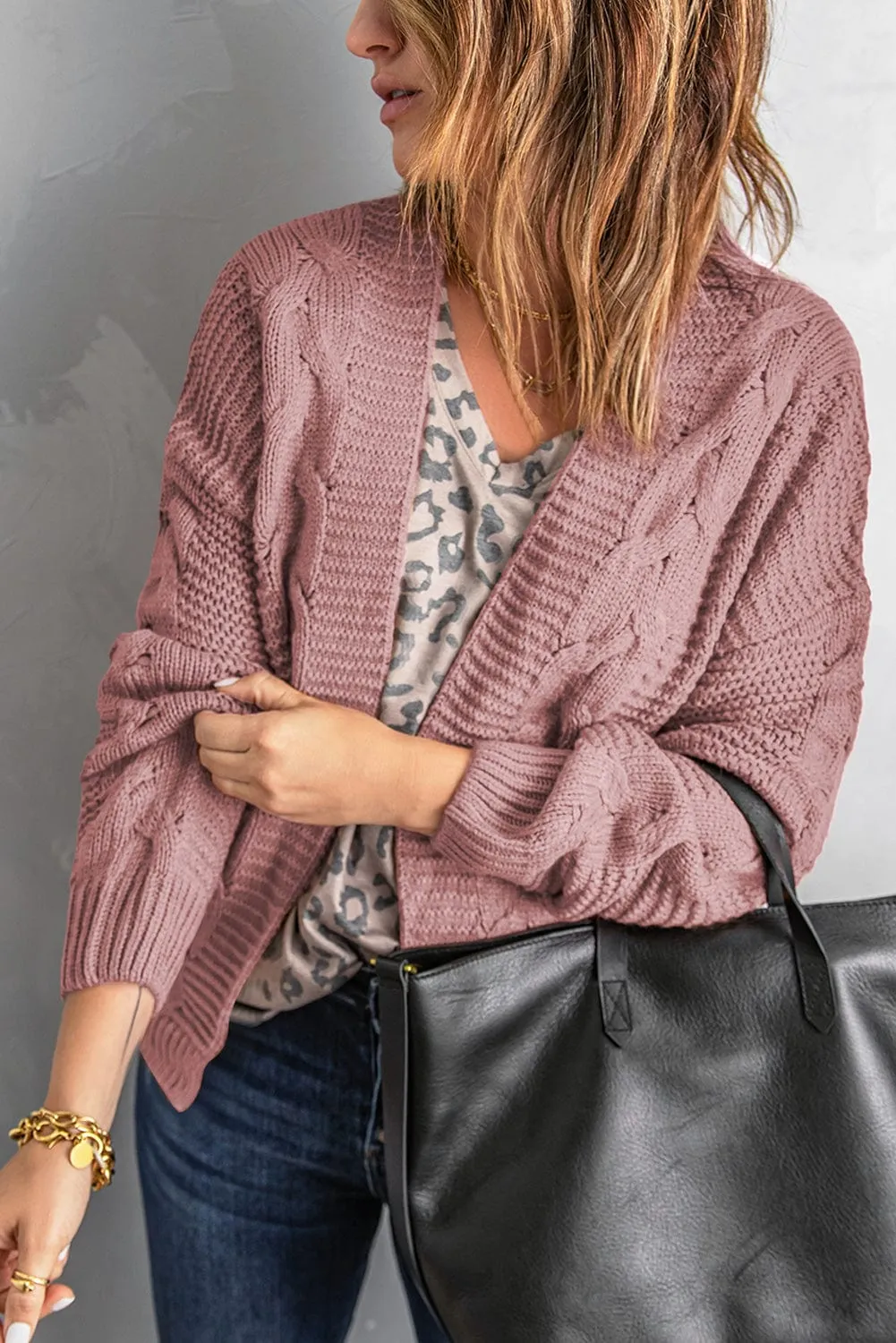 Black Knit Cardigan