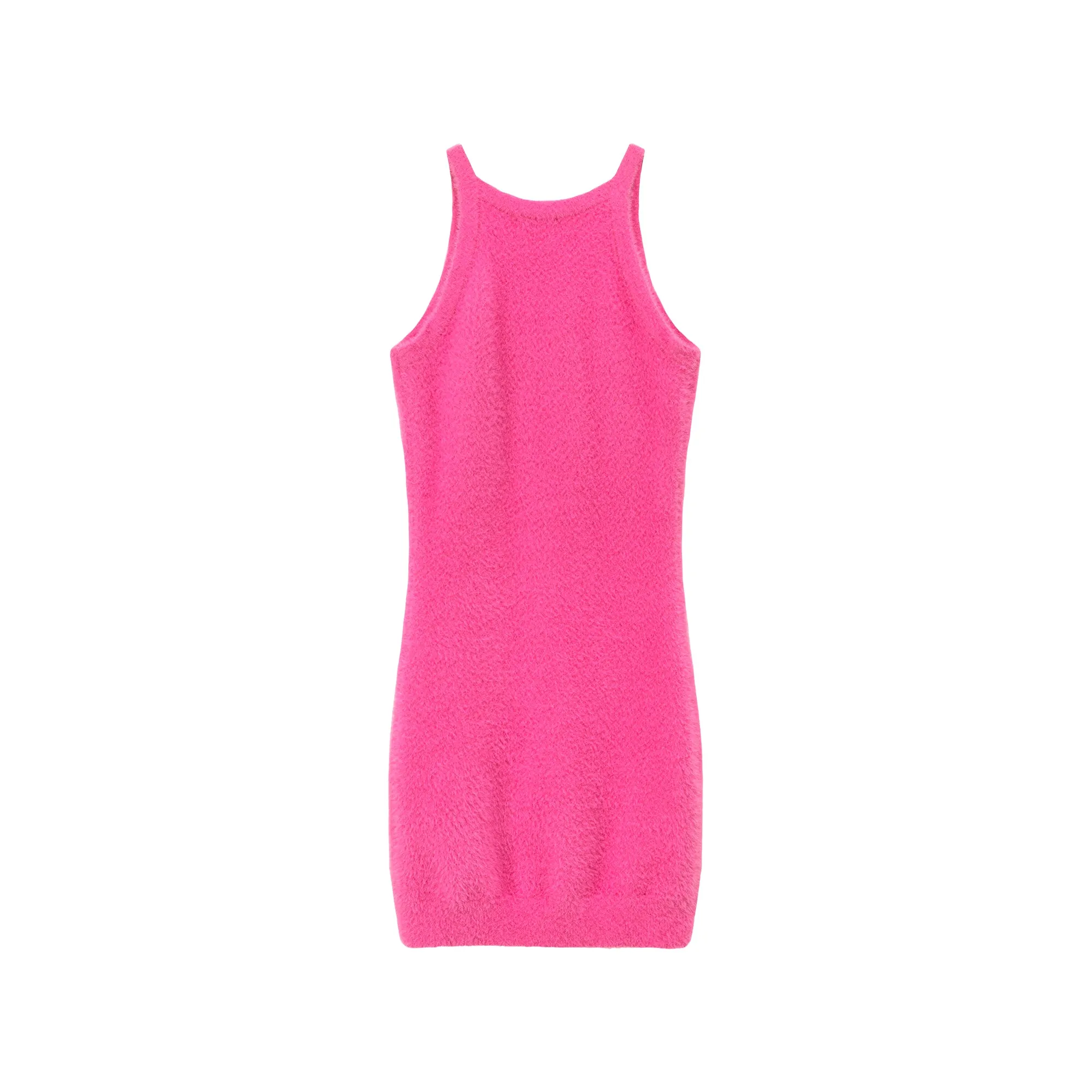 Bonjour Heart Logo Knit Dress