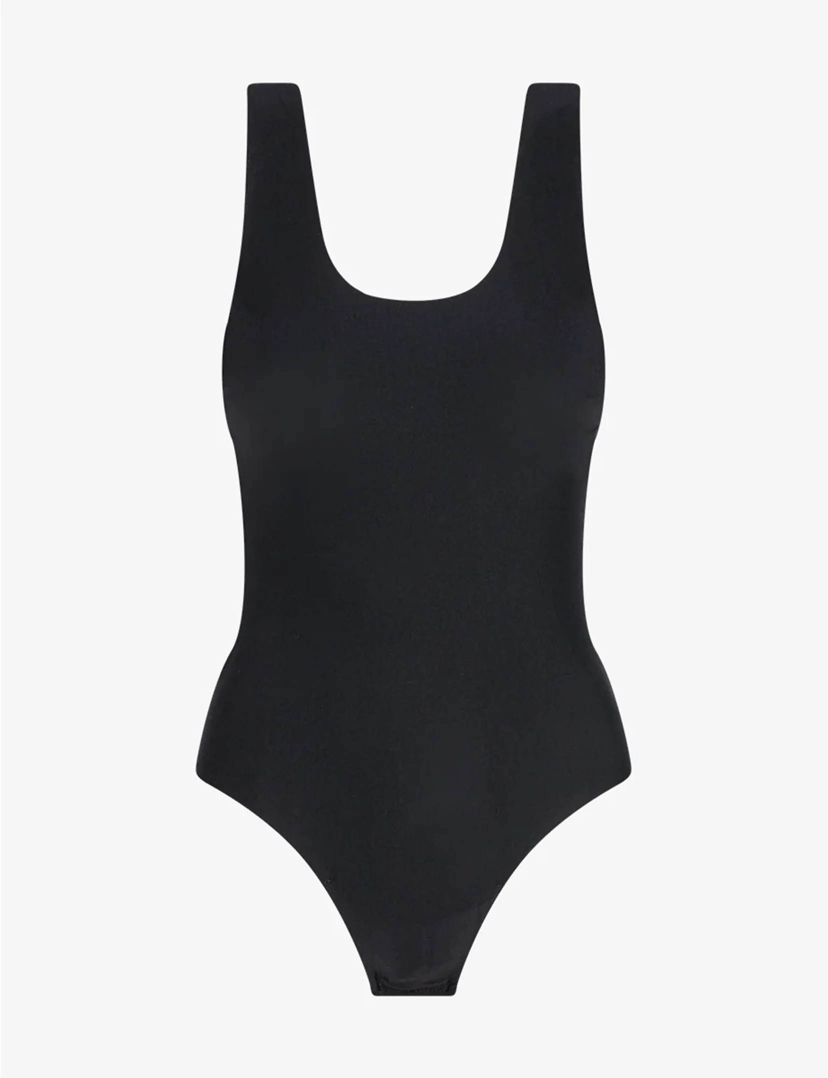 Butter Tank Bodysuit, Midnight Black