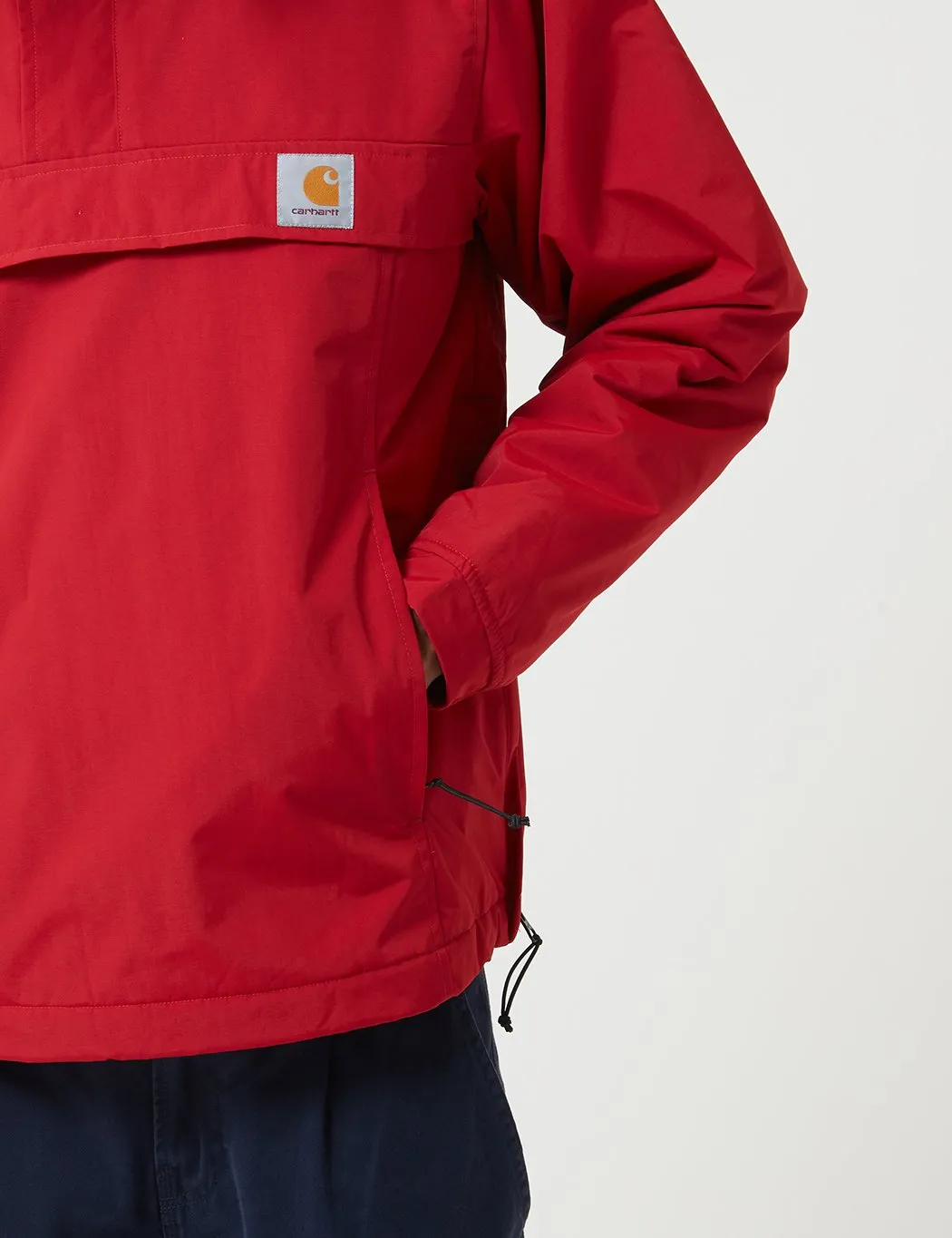 Carhartt-WIP Nimbus Half-Zip Jacket (Fleece Lined) - Blast Red