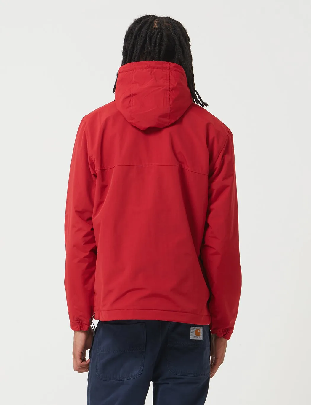 Carhartt-WIP Nimbus Half-Zip Jacket (Fleece Lined) - Blast Red