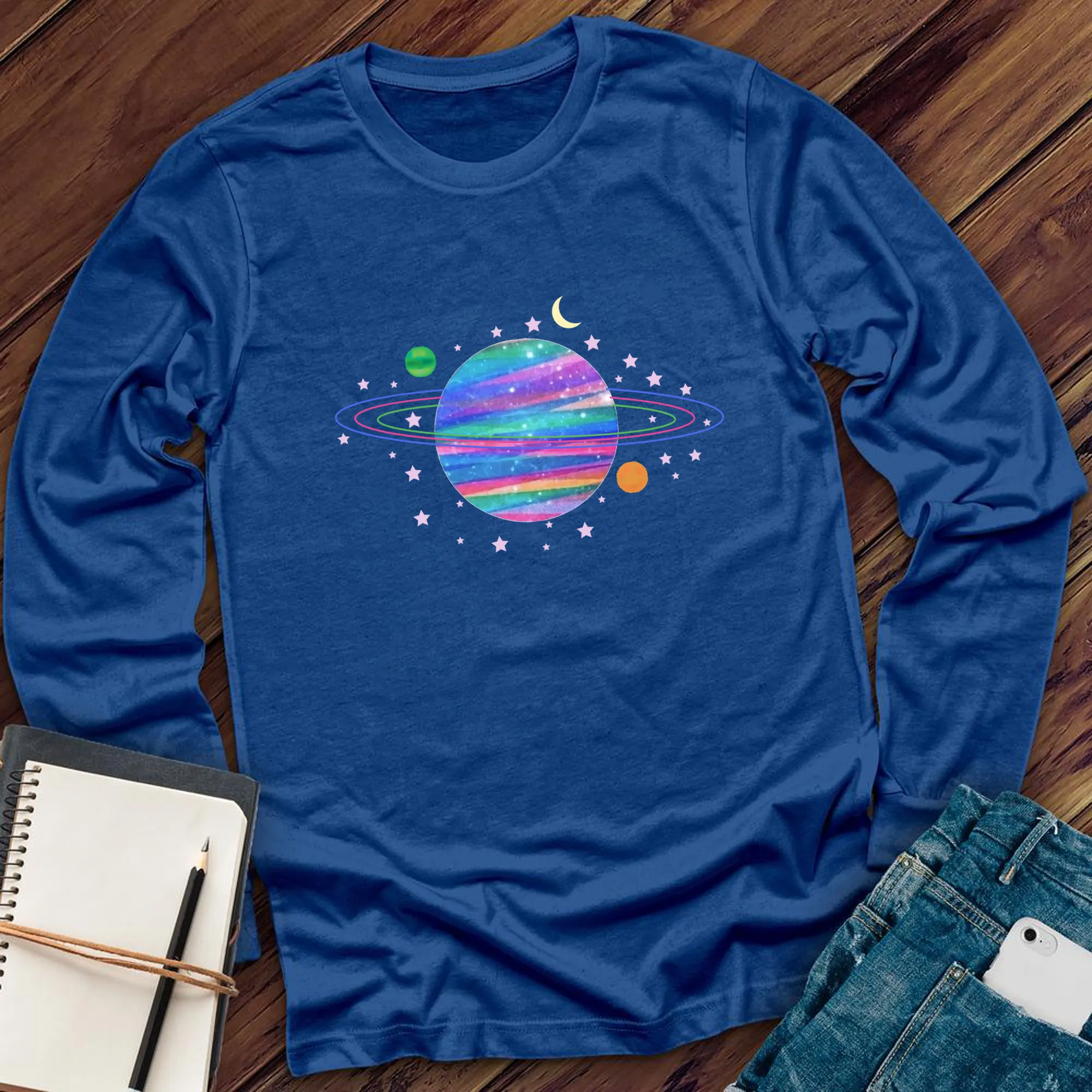 Colorful Planet Long Sleeve