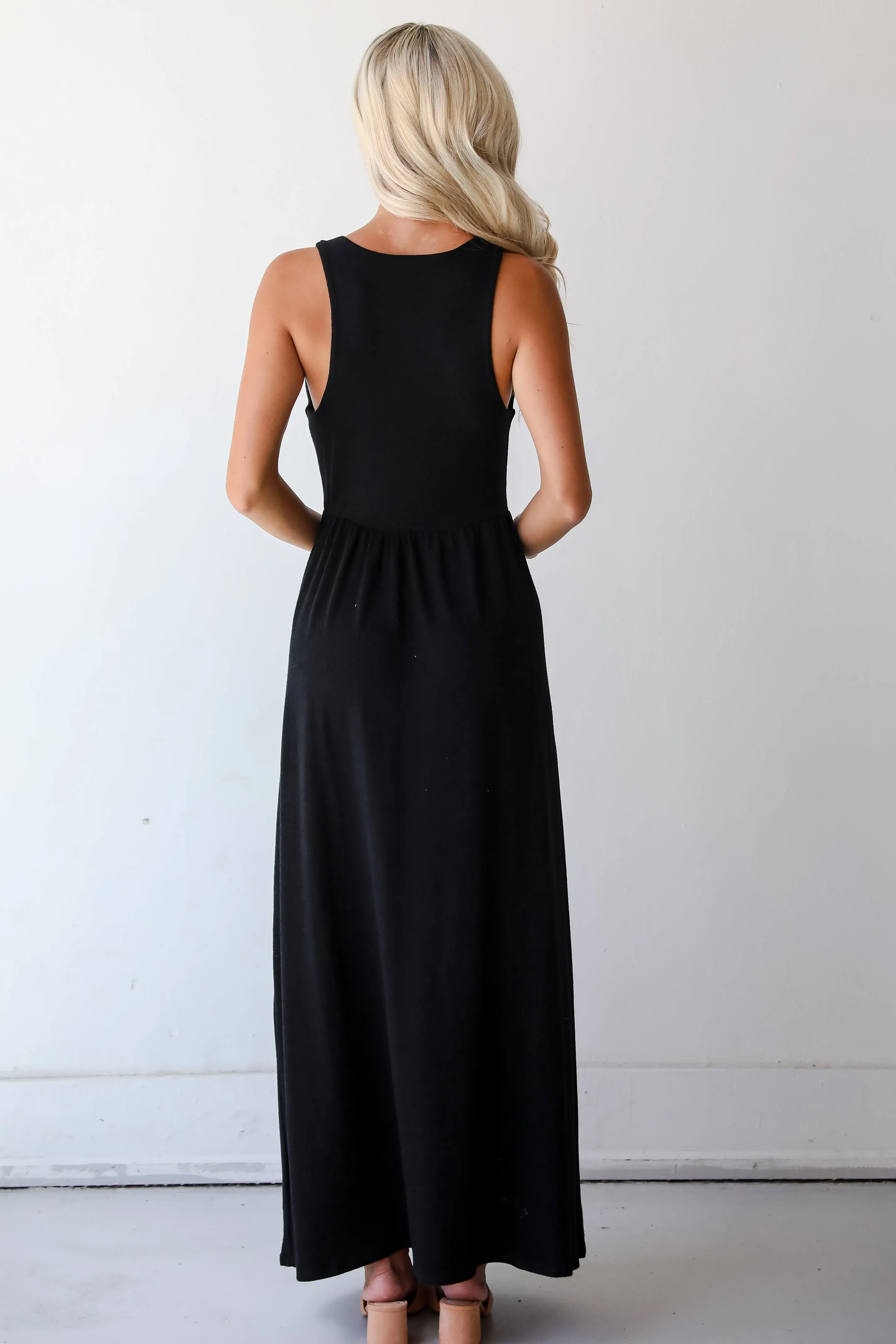 FINAL SALE - Ideal Choice Knit Maxi Dress