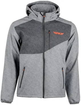 FLY RACING FLY CHECKPOINT JACKET GREY HEATHER/ORANGE SM 354-6382S