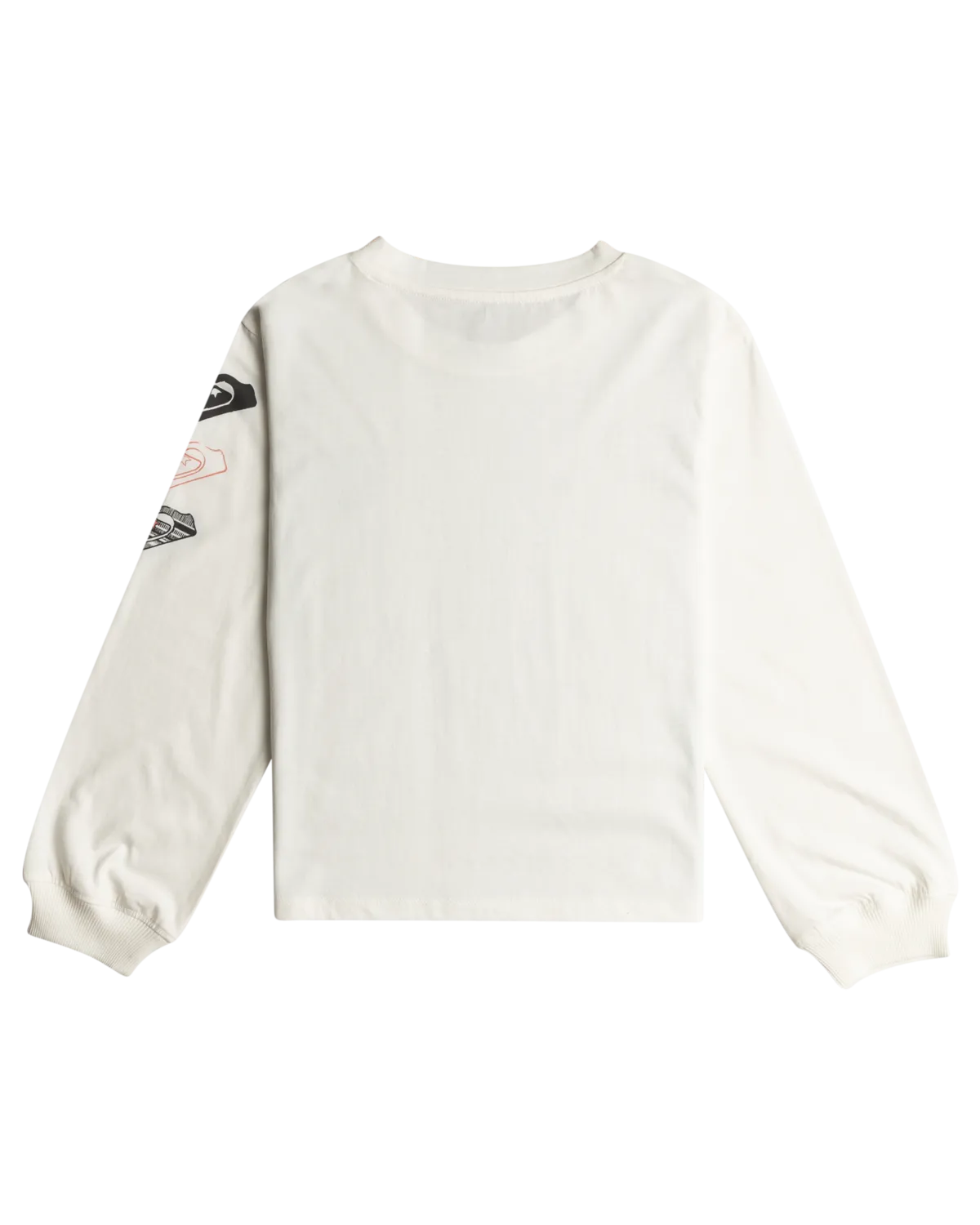 Girls Let Somebody Go Long Sleeve T-Shirt in Egret