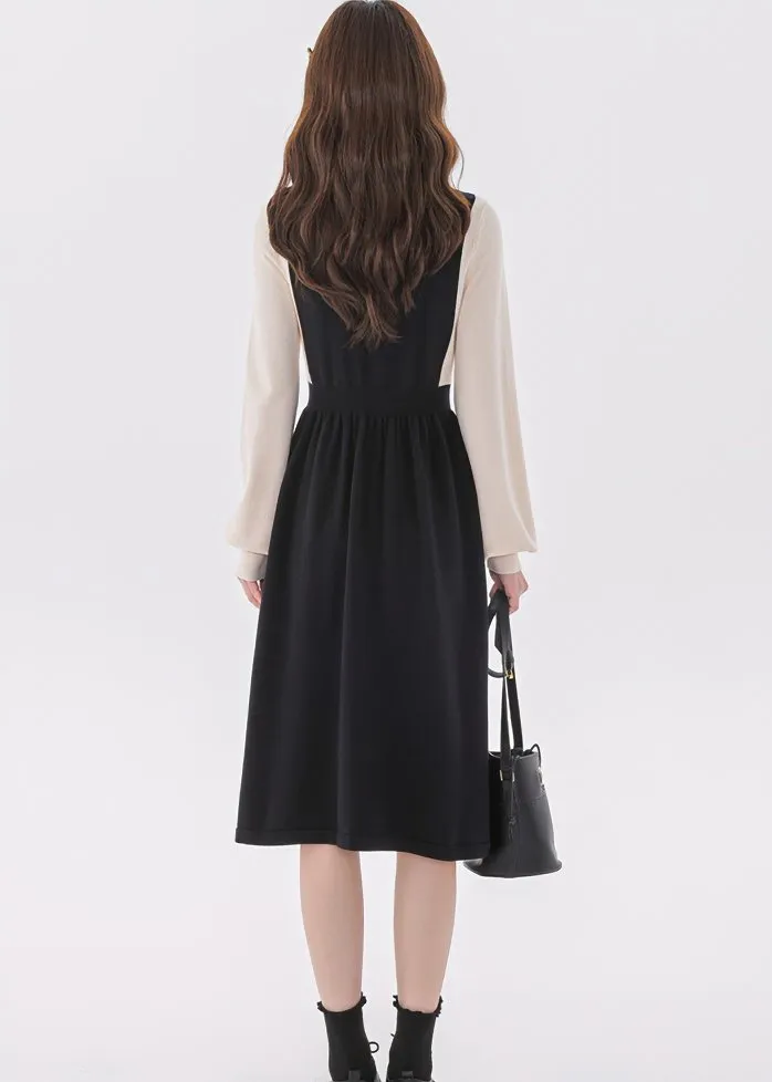 LAYER POLO KNIT DRESS