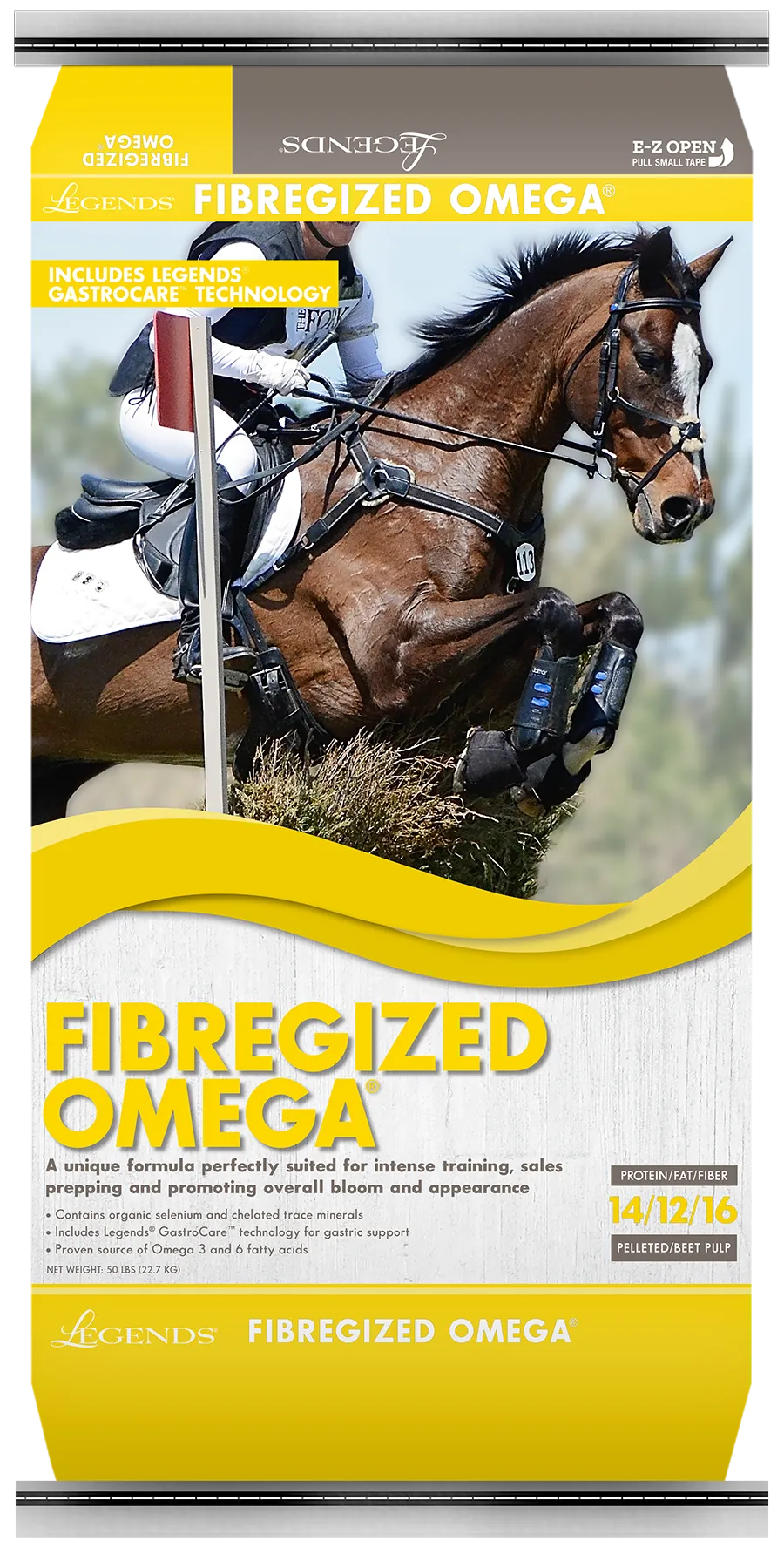 LEGENDS FIBREGIZED OMEGA HORSE FEED