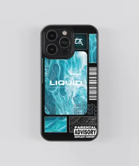 Liquid Abstract Glass Phone Case Cover