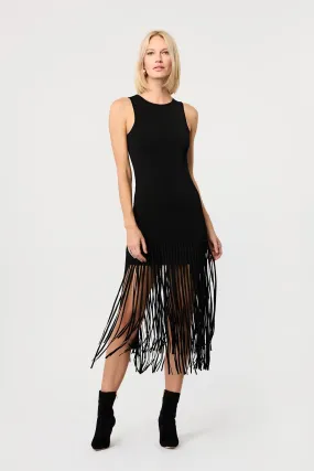 Margaux Fringe Knit Dress