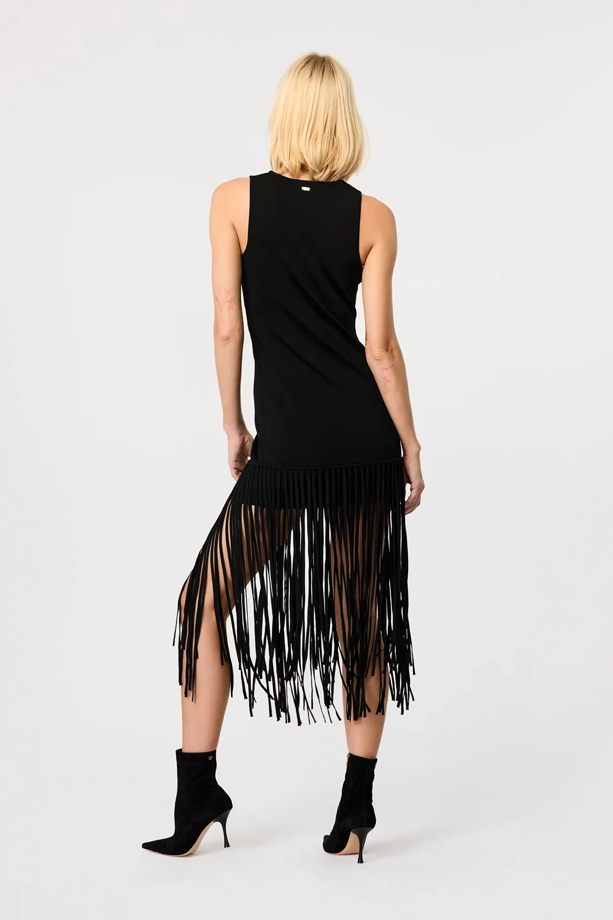 Margaux Fringe Knit Dress