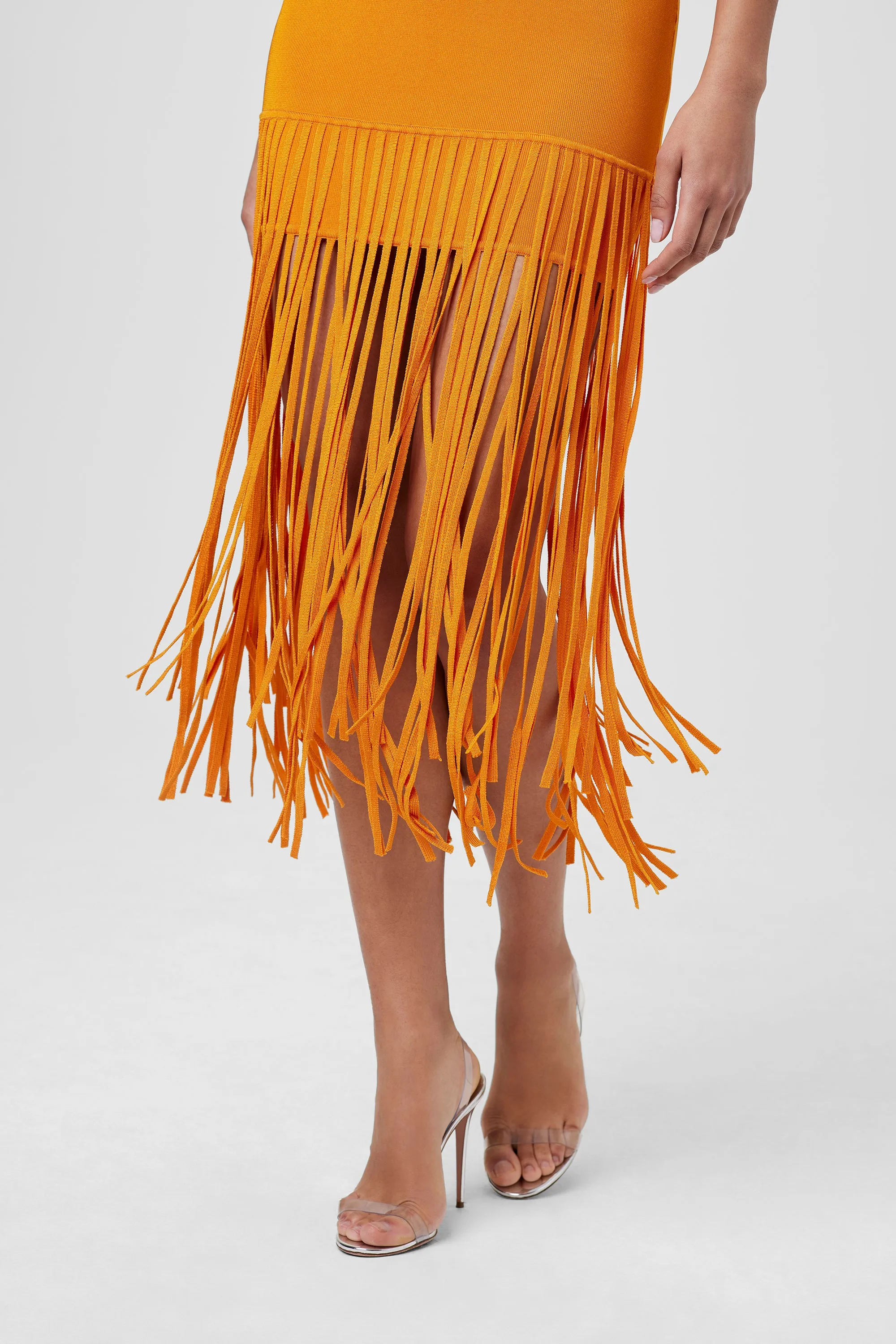 Margaux Fringe Knit Dress