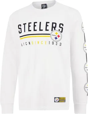 NFL Official Adults Super Soft Supreme Long Sleeve T-Shirt - Unisex|Pittsburgh Steelers