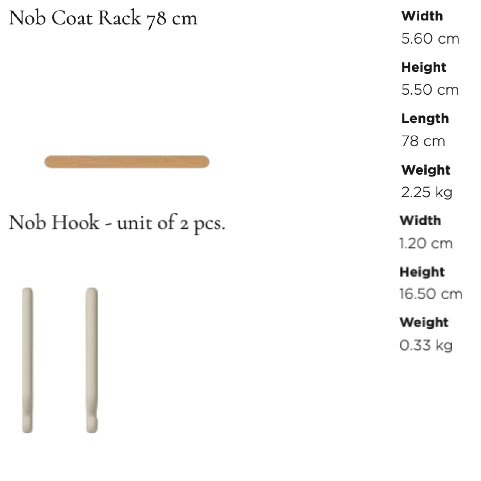 Nob | Coat Rack