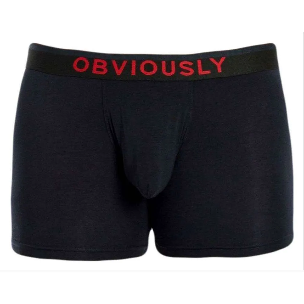 Obviously FreeMan AnatoFREE Boxer Brief 3inch Leg - Black