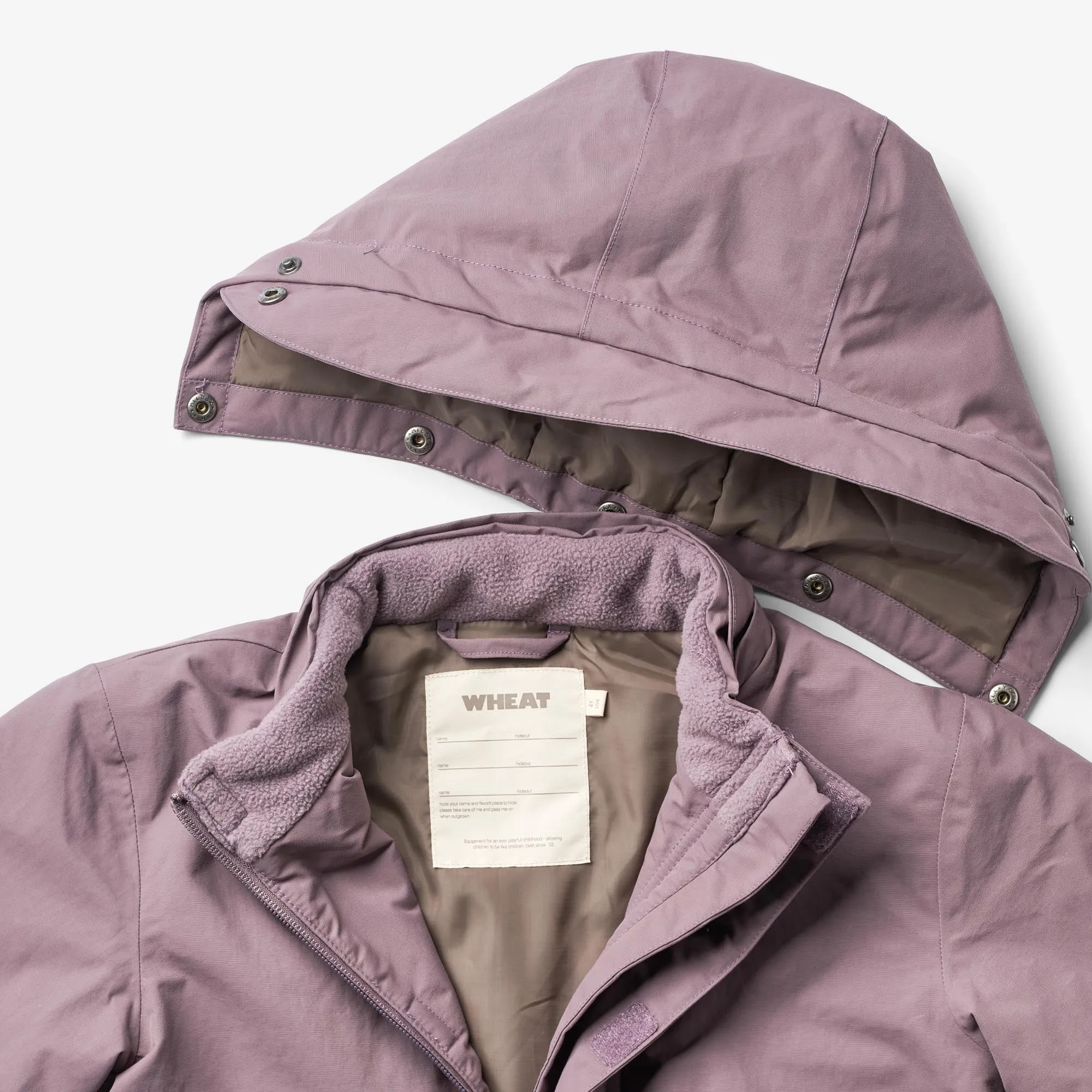 Parka Jello Tech - dry lilac