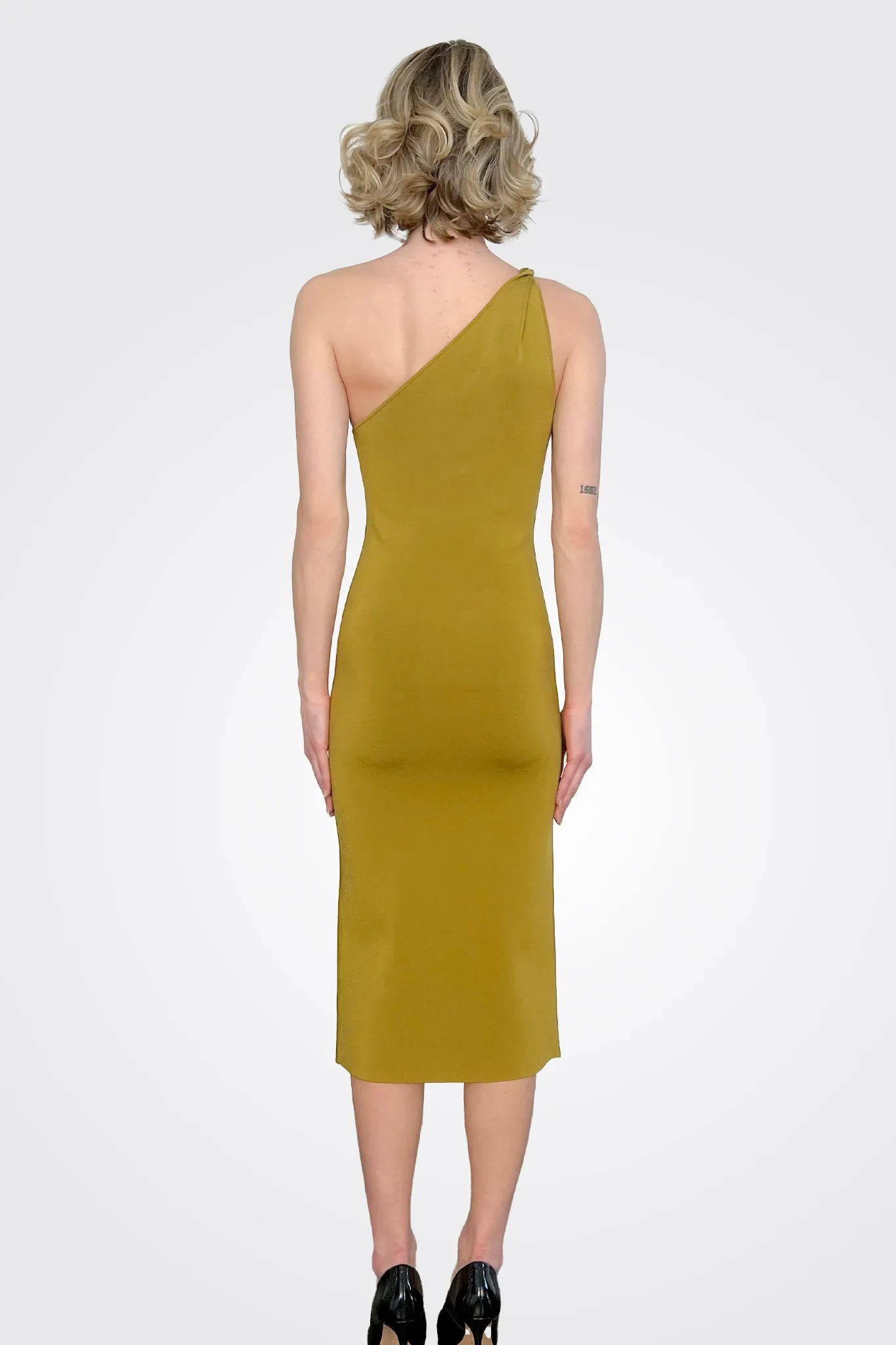 Persephone Dress - Olive