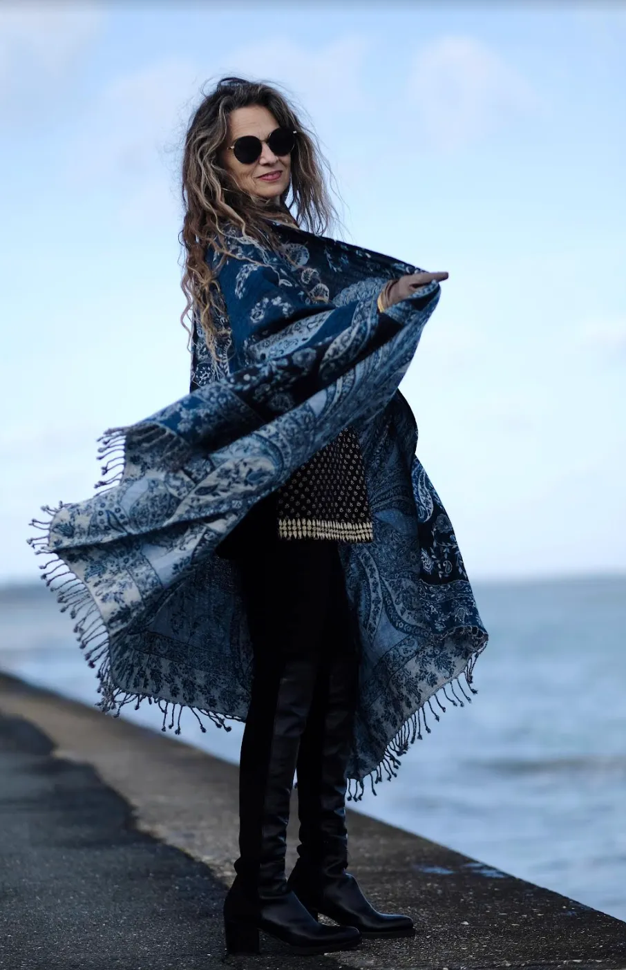 Pescara Paisley Kimono Coat