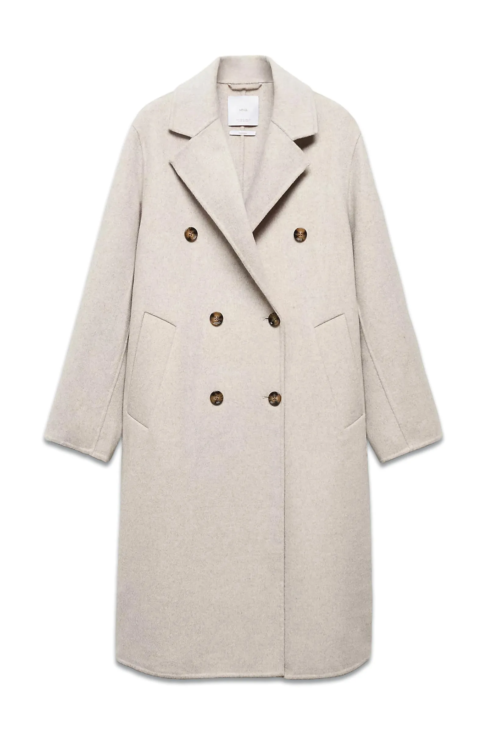 Picarol Wool Blend Coat, Lt Pastel Grey