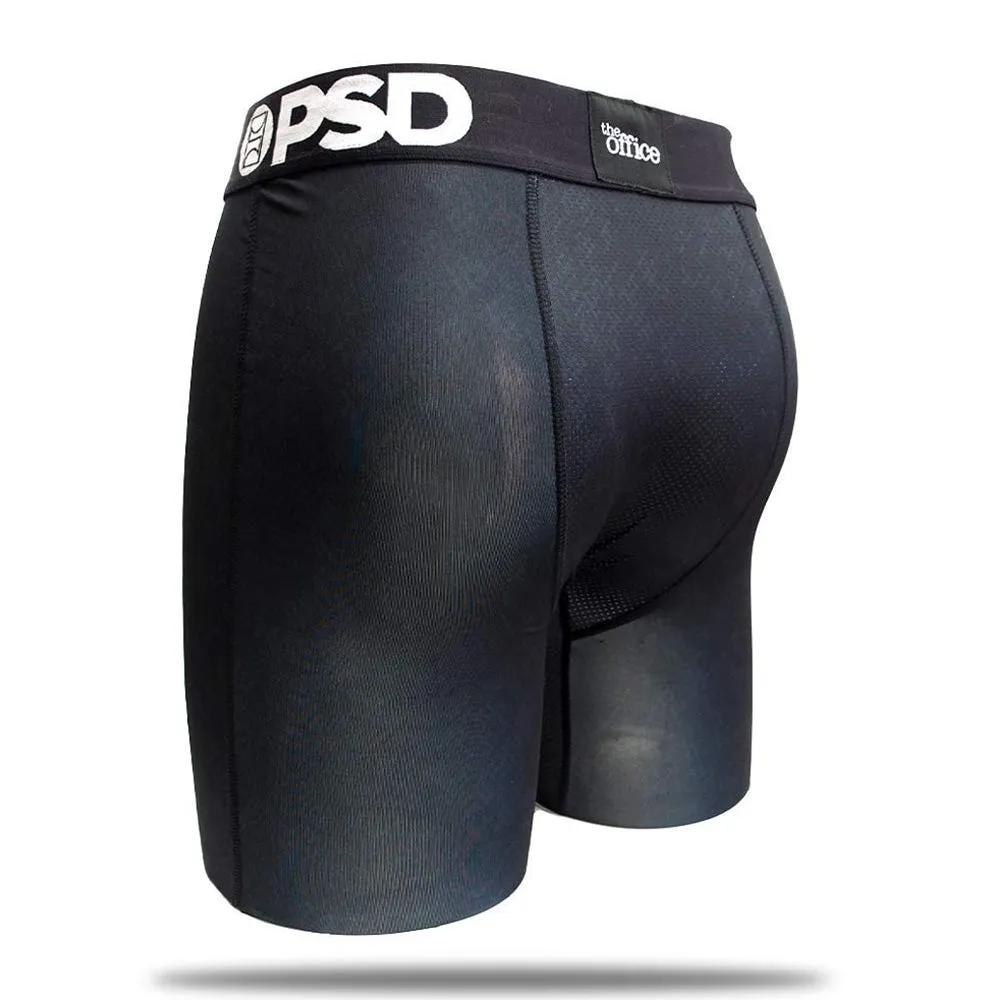 PSD The Office Mens Athletic Boxer Briefs Small Black Underwear - E11911038-BLK-S