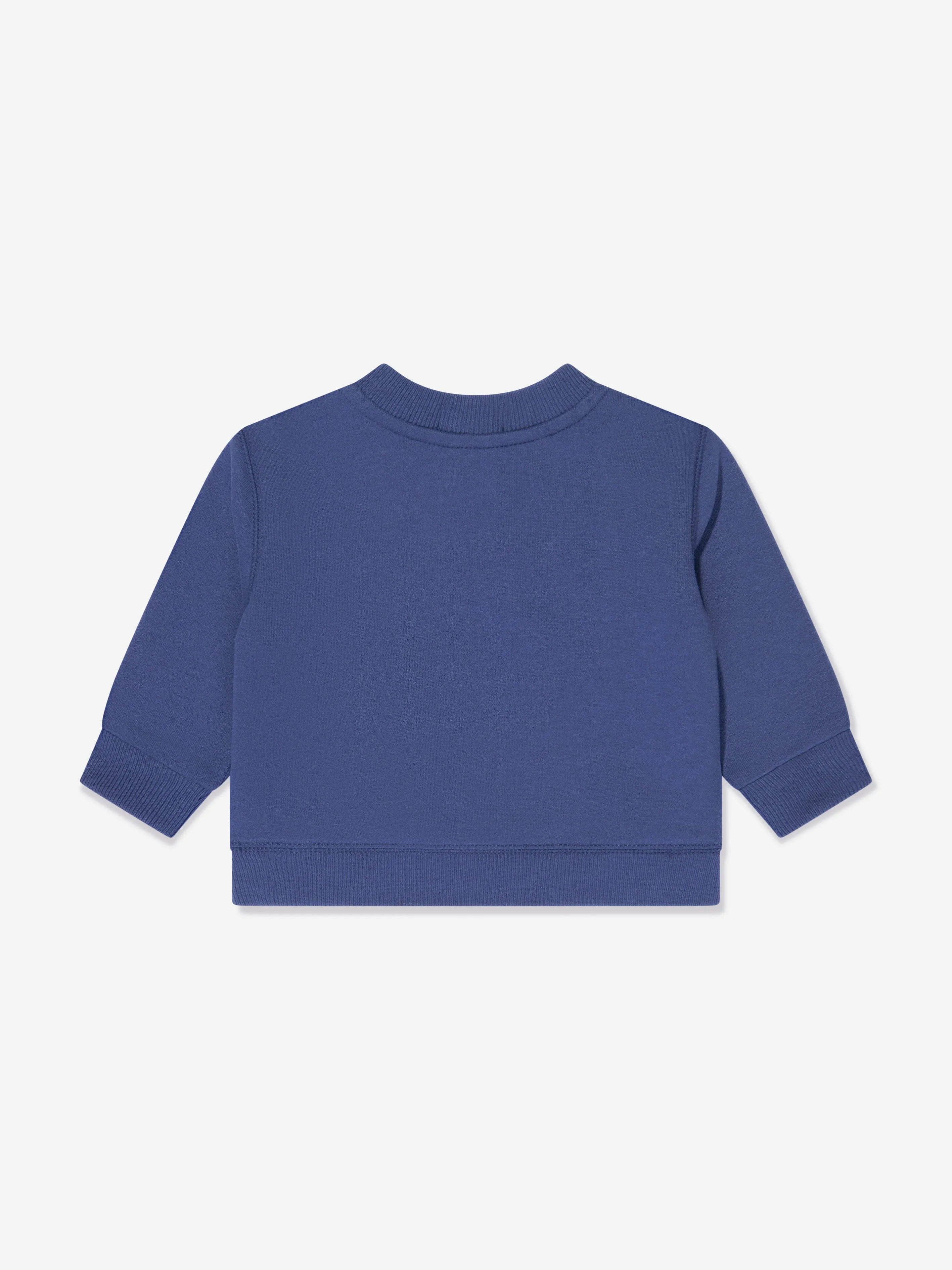 Ralph Lauren Boys Bear Sweatshirt in Blue