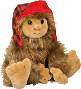 Sasquatch with Plaid Bomber Hat