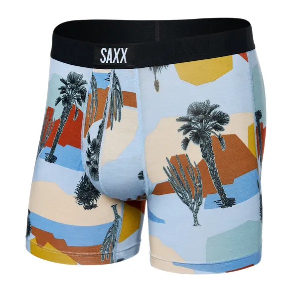 Saxx VIBE Super Soft Boxer Brief / Baja Bound - Chambray