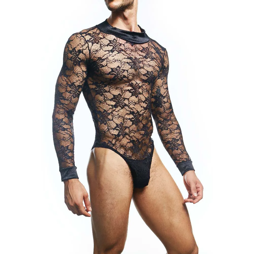 Secret Male Men's Lingerie Sexy Bodysuit  SMV008