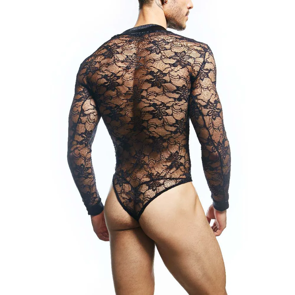 Secret Male Men's Lingerie Sexy Bodysuit  SMV008