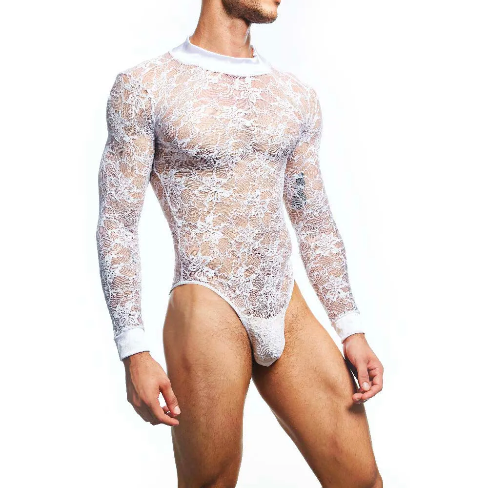 Secret Male Men's Lingerie Sexy Bodysuit  SMV008