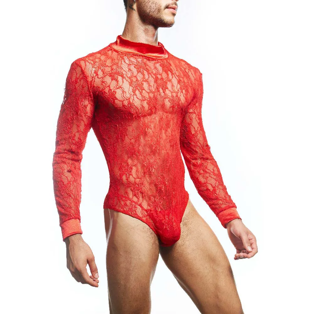 Secret Male Men's Lingerie Sexy Bodysuit  SMV008