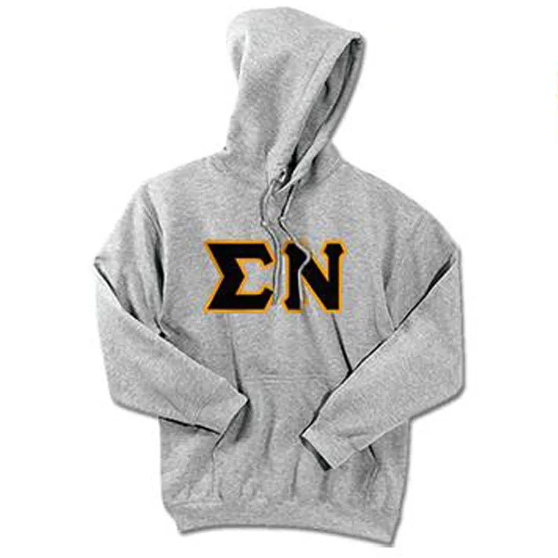 Sigma Nu Standards Hooded Sweatshirt - G185 - TWILL