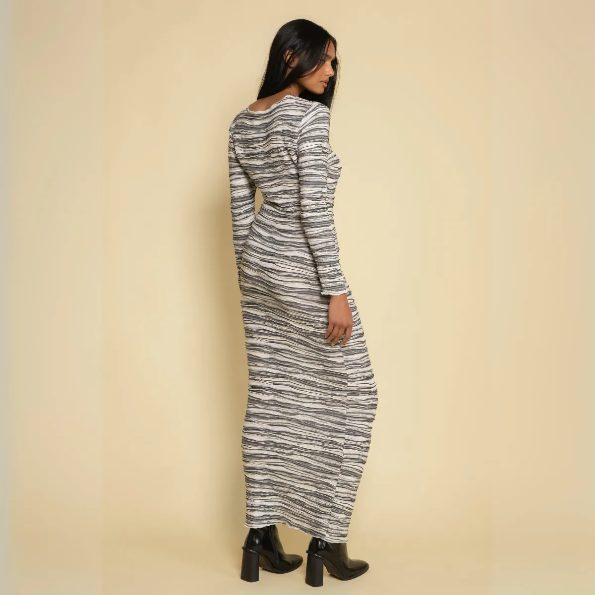 Slub Knit Solidad Dress