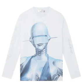 Stella McCartney   Sorayama Sexy Robot Long-Sleeve Organic Cotton T-Shirt