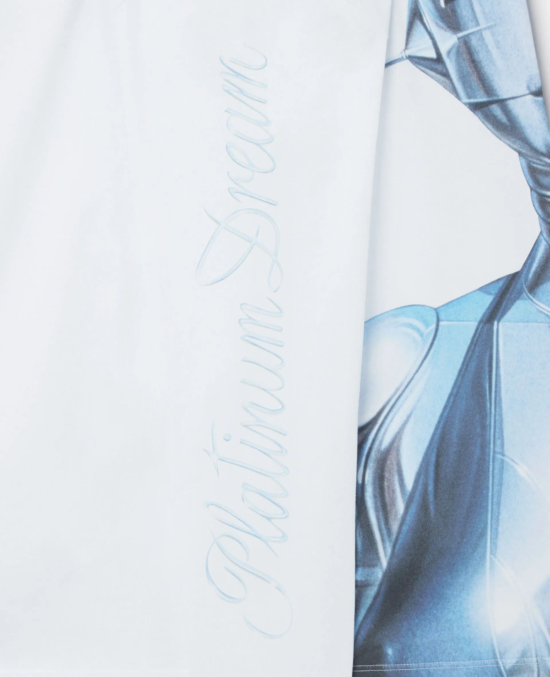 Stella McCartney   Sorayama Sexy Robot Long-Sleeve Organic Cotton T-Shirt