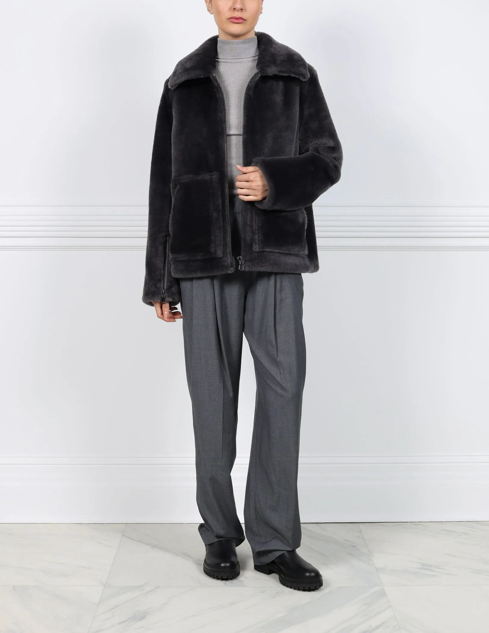 The Presley Shearling Jacket