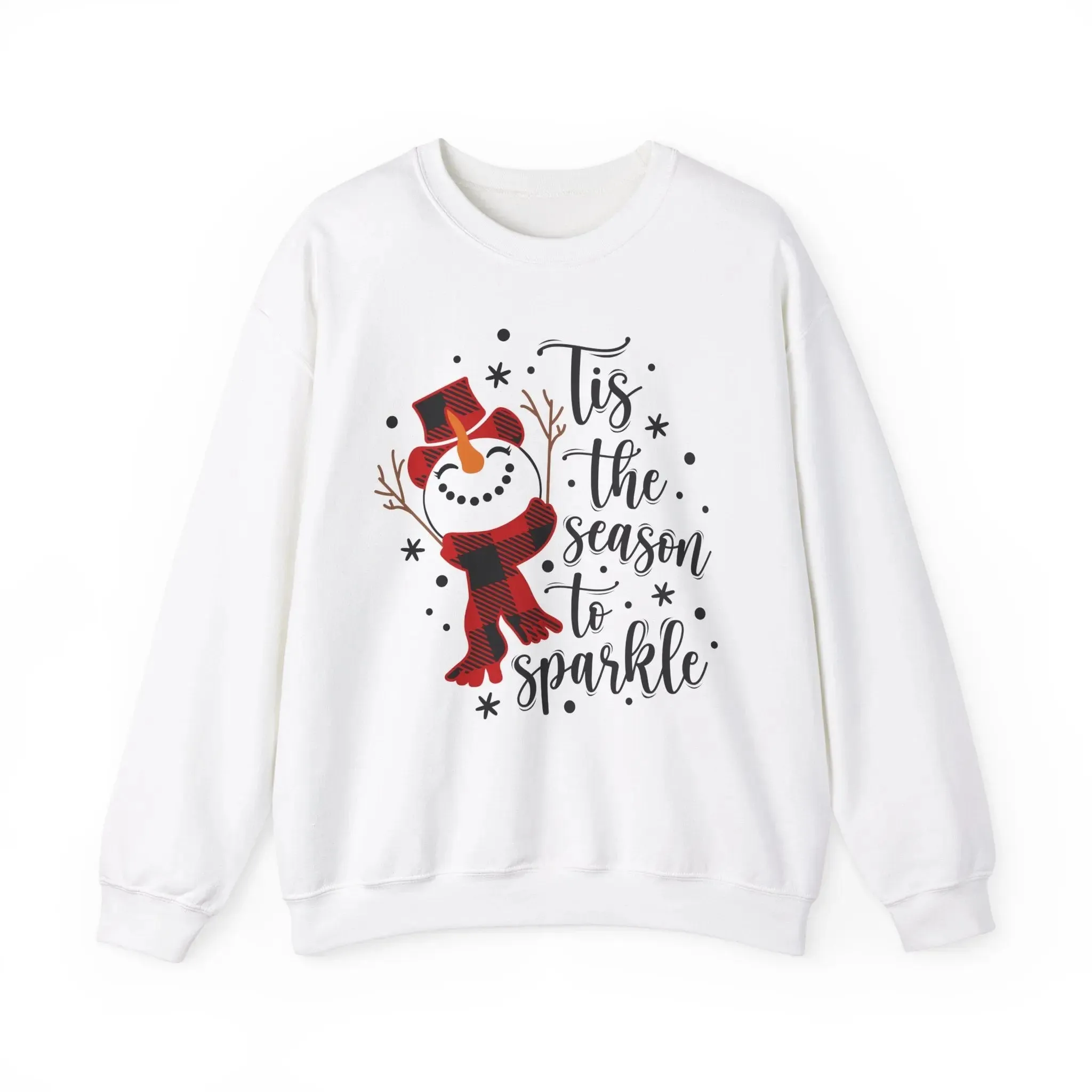 Tis The Season Snowman Crewneck Sweatshirt