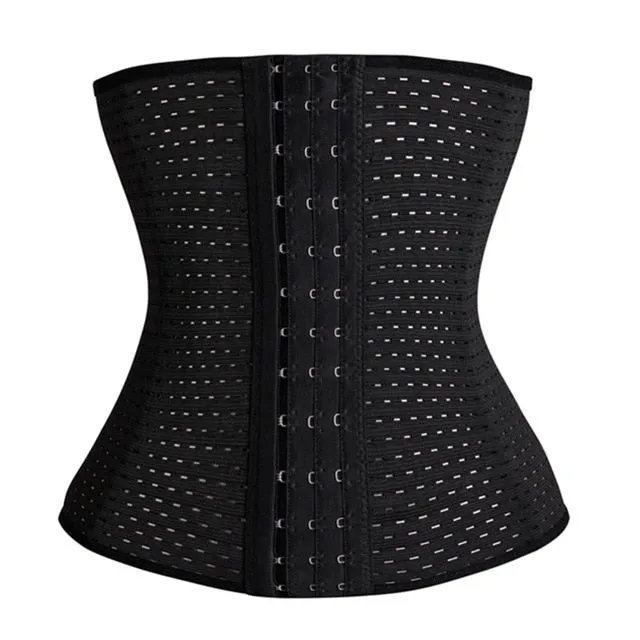 VASLANDA Neoprene Sweat Sauna Waist Trimmer Belt Body Shaper Abdominal Trainer Corset Fat Burning Sports Girdles Tummy Control Shapewear Straps Modeling Workout Fajas Colombianas Postpartum Recovery Slimming Underwear